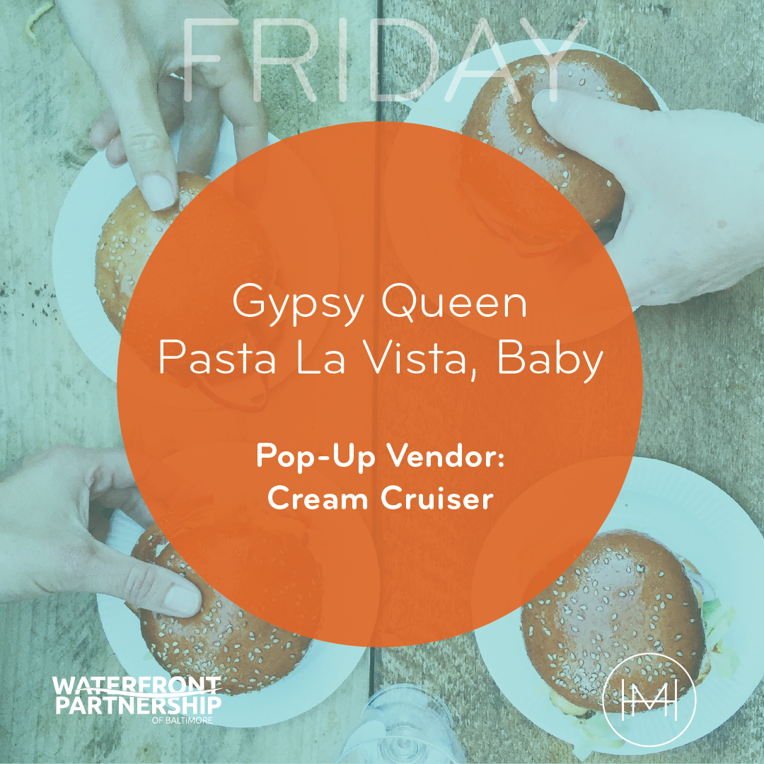 Is it crab cone time yet? We'll be first in line at McKeldin Square. See you there from 11am to 2pm.