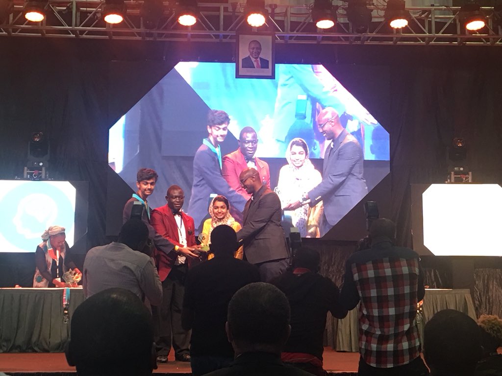 poshgero's tweet photo. And the winners in Technology for @YSTKenya awards goes to Arya High School Kisumu County....do you notice the girl in STEM??? Kudos girl #YSTKe #STEM #YSK #bepartofGreatness #womeninSTEM #BLAZEYSK https://t.co/2FUTOPOYaq