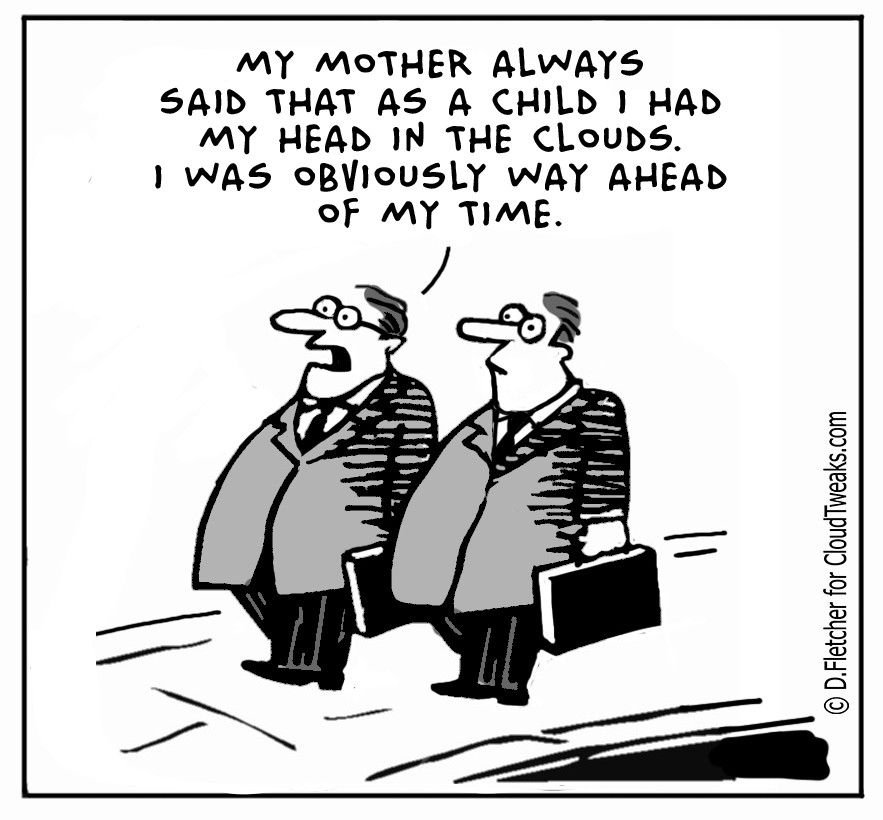 vldbsolutions's tweet photo. What a #Trend-Setter! #CloudHumour https://t.co/NktiKRwoxE