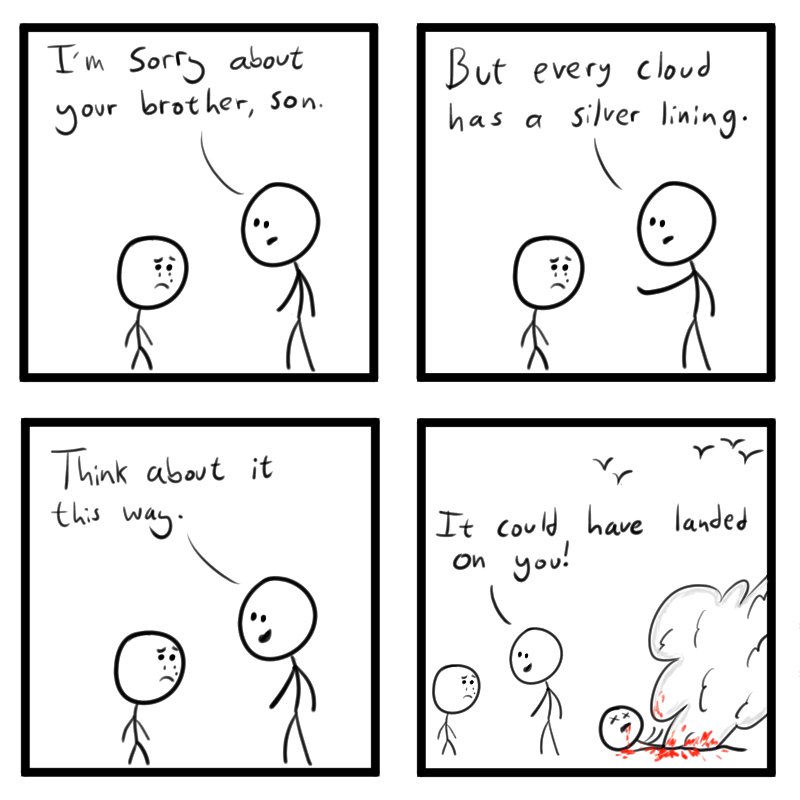 tomjohnson65444's tweet photo. Silver Lining #comic #comics #webcomic #webcomics #comicstrip #comicstrips #funny https://t.co/kH0VoFgpsP
