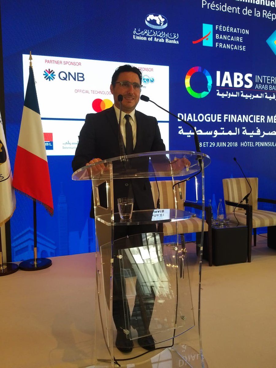 FouadZmokhol's tweet photo. Very productive and fruitful economic visit to Paris last week, where I participated in the International Arab Banking Summit 2018 (#IABS) organized by #UAB, and met with the #OECD and #IPEMED to discuss projects and initiatives between our organizations.
#RDCLWorld https://t.co/dfe2AkqVfl