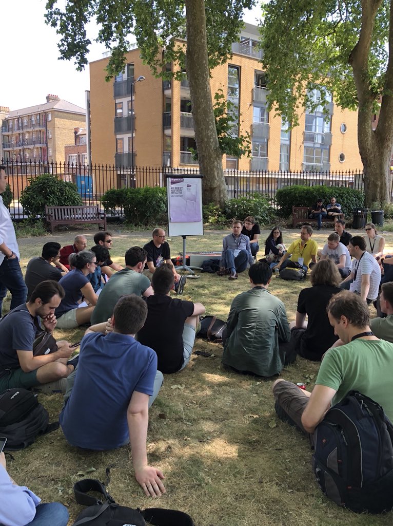 vladholubiev's tweet image. Best weather ever at #serverlessLDN @ServerlessLDN