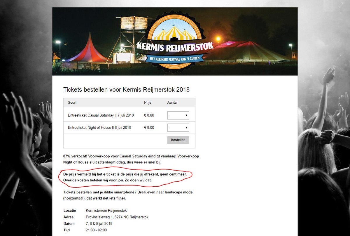 Kijk zo zien we dat graag #duidelijk #transparant #eerlijk Veel plezier daar in Reijmerstok dit weekend! <a href="/KermisRstok/">Kermis Reijmerstok</a>