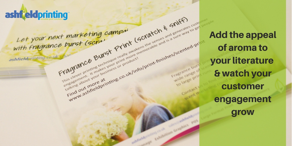 ashfieldprint's tweet image. Add the appeal of aroma to your literature with scratch and sniff print &amp;amp; watch your customer engagement grow!