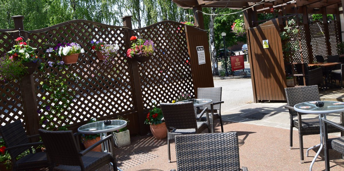 Come and enjoy a cold beer in our outdoor area!