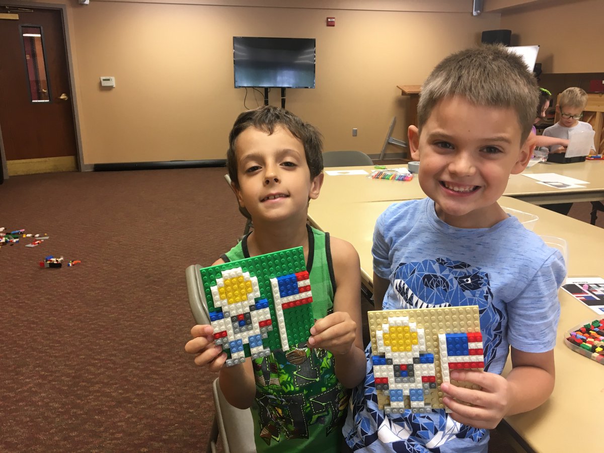 Camp is outta this world! #legos #space #fun