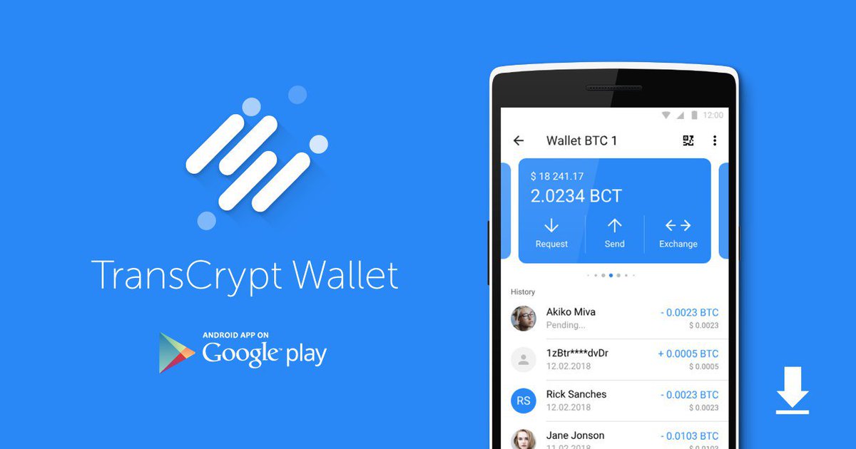 TizerWallet's tweet photo. Detailed illustrated instruction on the use of #TransCrypt wallet
https://t.co/QWJvxOwor6
In the current beta version you can create #BTC wallets, send and receive BTC, and use the integrated #Telegram messenger to transfer money.
Any questions https://t.co/67POlYhCTp
#android https://t.co/s3Ijq0enJ6