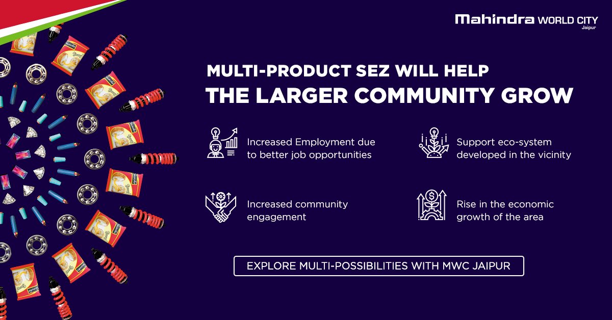 Mah_WorldCity's tweet photo. #Customers at #MWCJaipur include small & mid-sized entrepreneur-driven businesses, to large global & #Indian corporations enabling industrialization in #Rajasthan.
Unlock #MultiPossibilities here:
https://t.co/SRftghROaP https://t.co/msKwZUNlq8