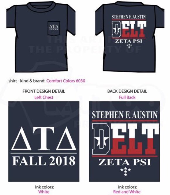 SFA_Delts's tweet photo. It’s that time of year again. We are excited for this upcoming Fall and even more excited to wear these shirts around campus! To order one, you can venmo us (SFADelts) with your size. The shirts are $20!If you have any questions, contact our brother @JaredBlake https://t.co/R4Ivt7DytQ
