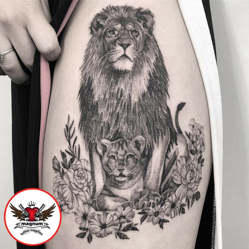 MagnumTattoo's tweet photo. Beautiful piece done with #magnumtattoosupplies by Ricky Williams! ❤️😍
#lion #realismart #art #tattooed #tattooislife #realistictattoo #inkedup
Checkout his instagram: https://t.co/RITx1nLVVQ