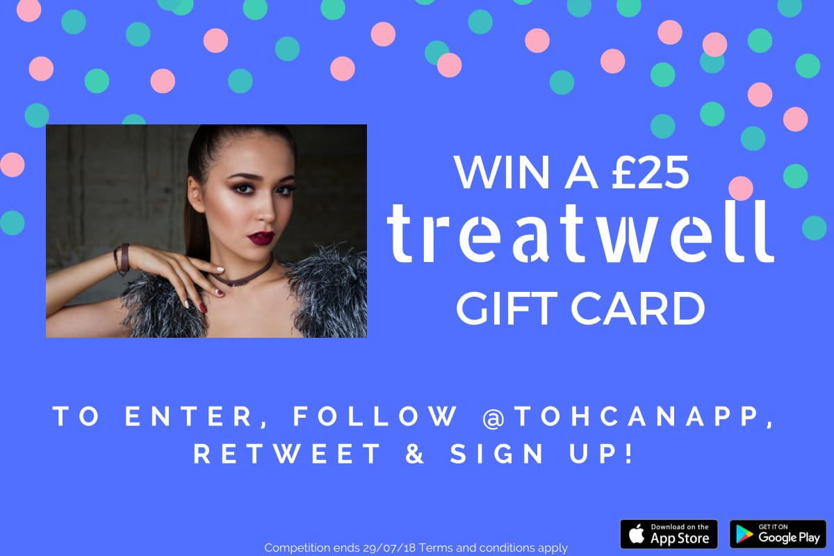 tohcanapp's tweet photo. 📢 #FreebieFriday is BACK and we have a £25 Treatwell gift card to give away this time💆‍♂️Treat yourself to whatever you fancy! 💇

For a chance to #win simply RT &amp; Follow. Winners will be announced on our app so download and signup here 👉 https://t.co/jOuQtFFpxN https://t.co/LtmWYlWb6Y