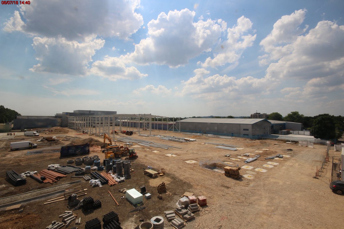 MG_Taurus_Devs's tweet photo. 10 weeks after @MarbankBuild started onsite at #VelocityHavant, there's great progress and the difference is dramatic #LaSalleInvestmentManagement - steels going up for the three units #timelapse https://t.co/dpH8Lvhf0c https://t.co/IrZGMeXZ7H