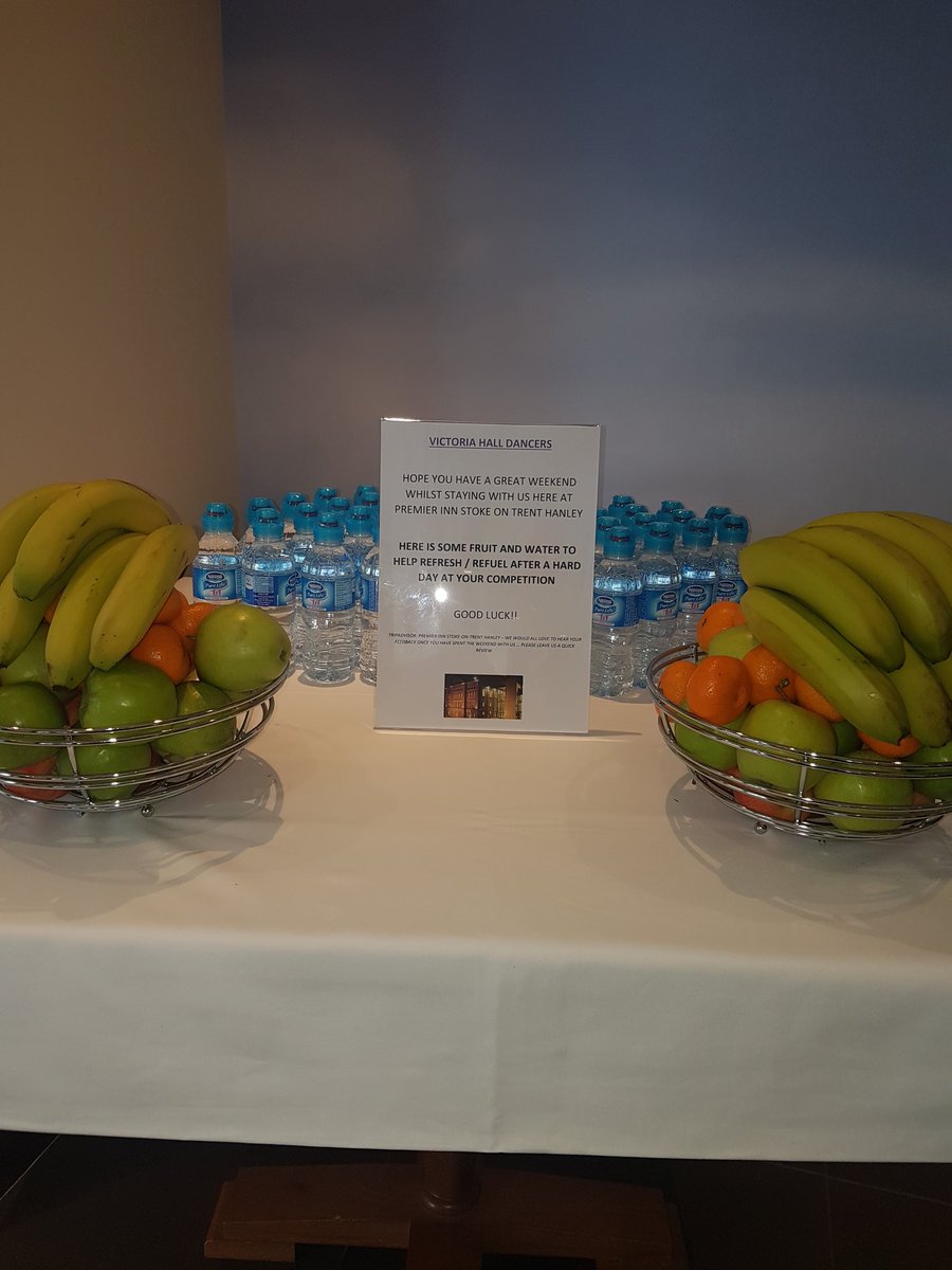 Rehydration station in place for the weekend of dancers we have in at Hanley PI <a href="/sjhicklin/">sjh</a> <a href="/RikkiQuinlan/">RQPI</a> <a href="/StaffsCheshire/">Cheshire & Staffs</a> <a href="/SDEBDD/">simon ewins</a> #4MomentsOfTruth #flairandformula