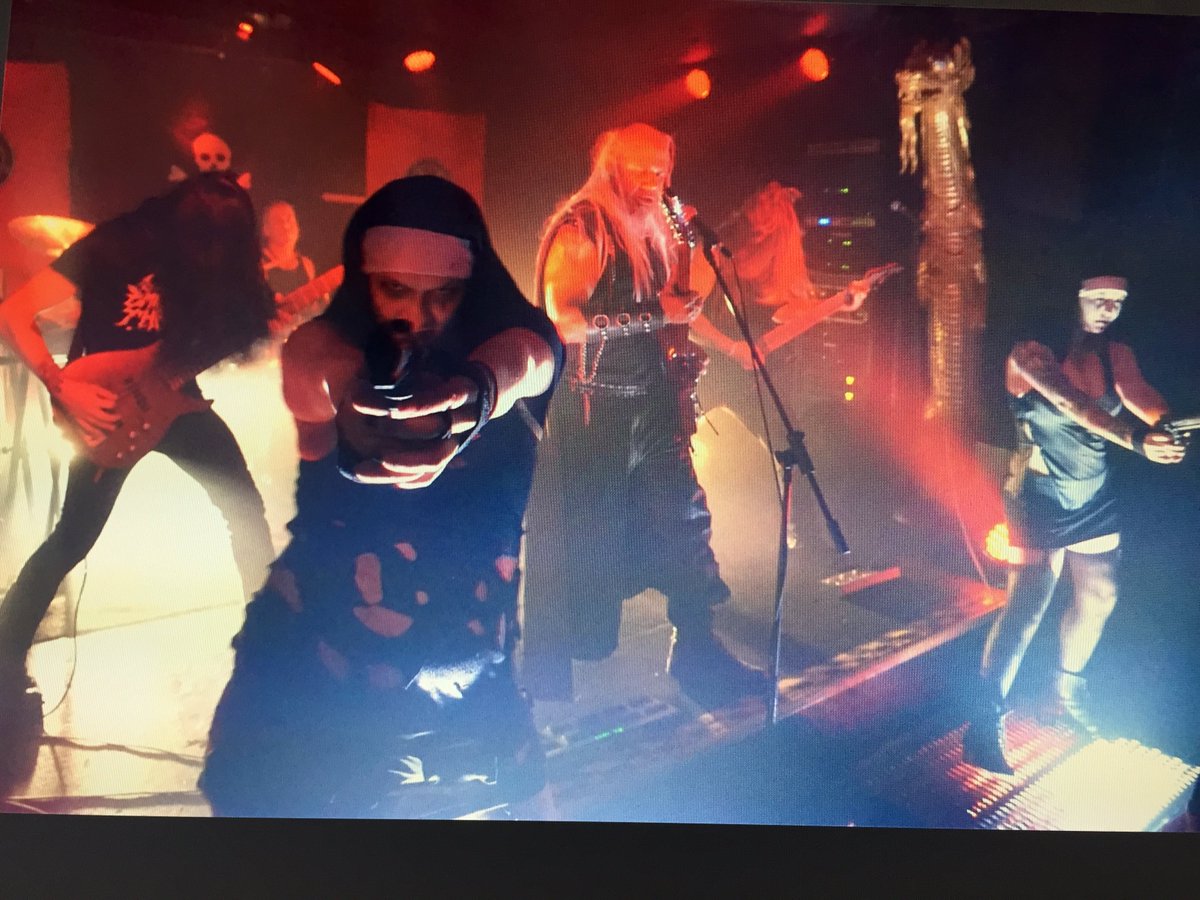 FROMHELLband's tweet photo. #FlashbackFriday
FROM HELL December 25th, 2015
Black X Mass
#FROMHELL #BLACKXMASS #NUNWITHAGUN https://t.co/CxSsOonolv