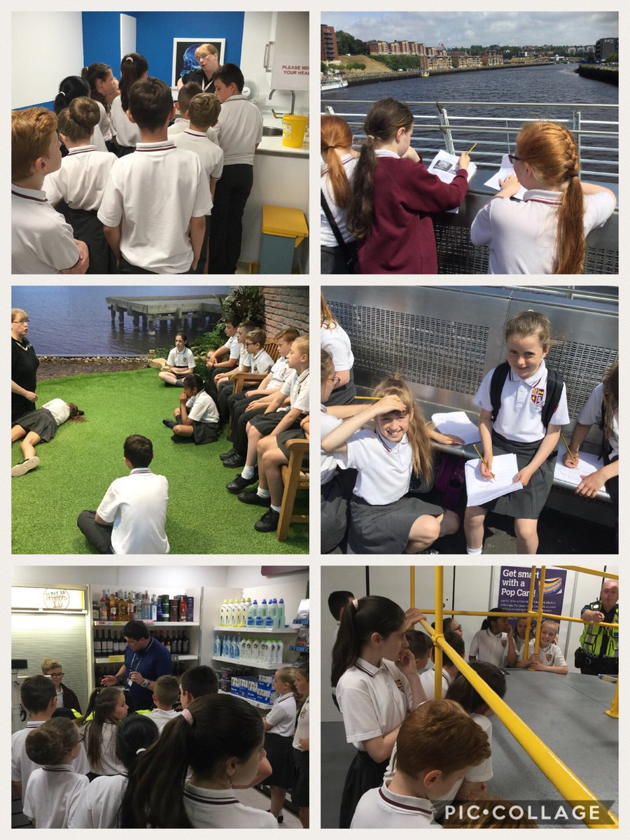 RCS_Birch's tweet photo. We learnt a lot at Safety Works and enjoyed our afternoon researching bridges over The River Tyne.@RCS_Alder @RCS_main https://t.co/ckEMxtjW6p