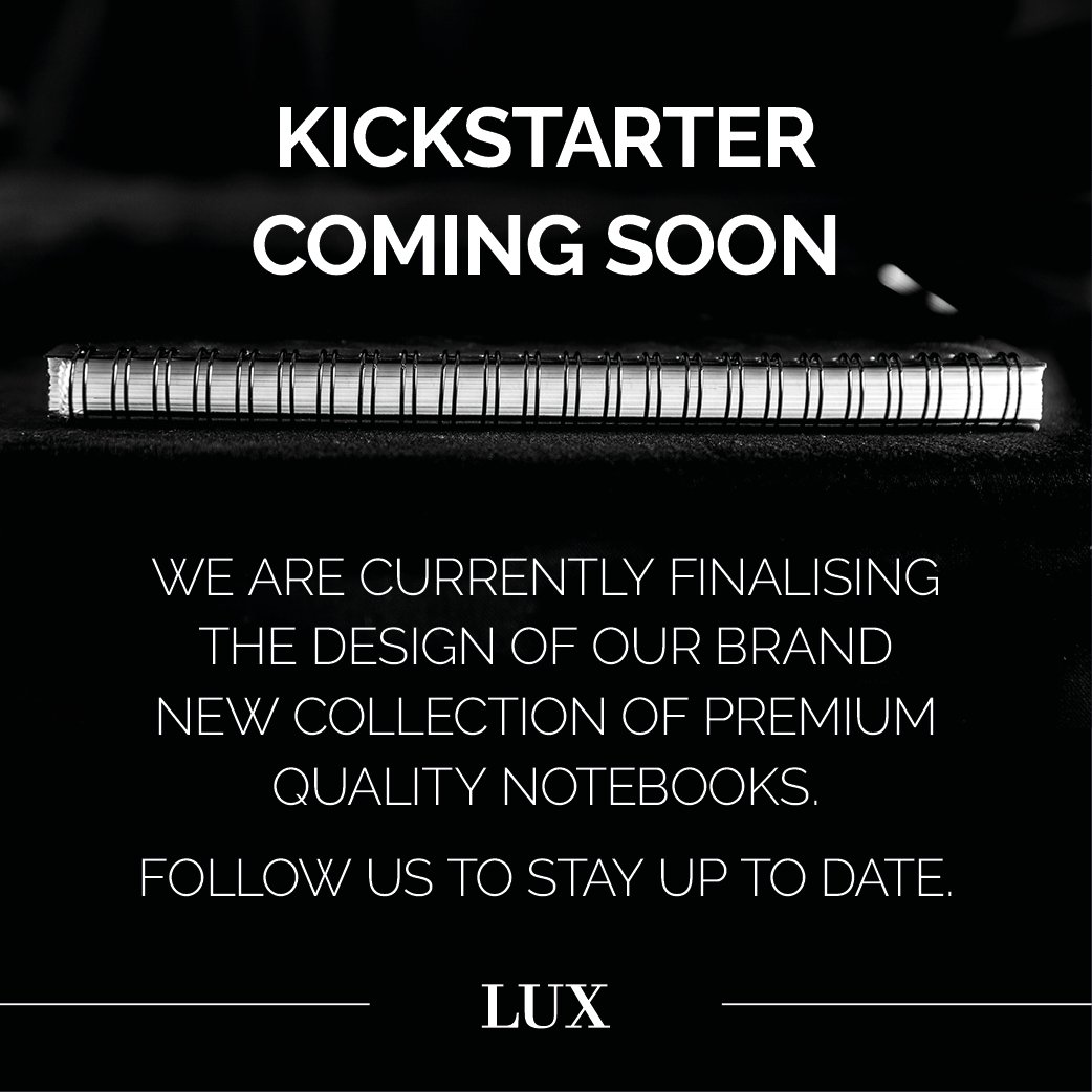LUXNotebooks's tweet image. We're excited to let you know that the LUX notebook is nearly ready, the quality of the paper is super high. #Kickstarter #prototype #premium #notebook #notepad #stationery #artistsontwitter #designer #sketchbook #artsandcrafts #officesupplies #ideas #kentcountyshow