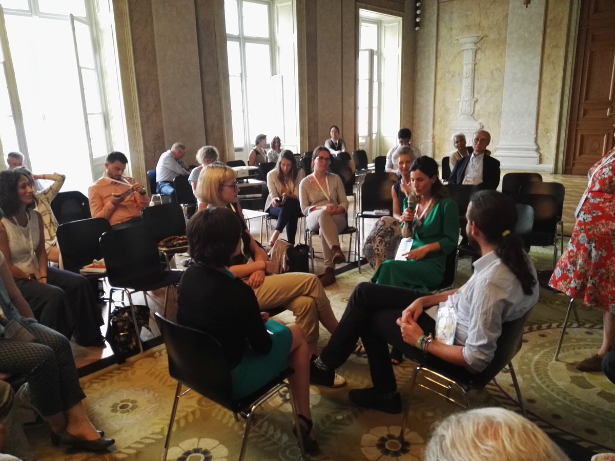 lllplatform's tweet photo. Our director @BrikenaXhomaqi joins the #FishBowl!
"We all are learners and teachers in our daily lives, and of course teaching will change to the extent that the teaching professions will change"
#LLLPAC18 #LLLCulture https://t.co/856GlLaawm