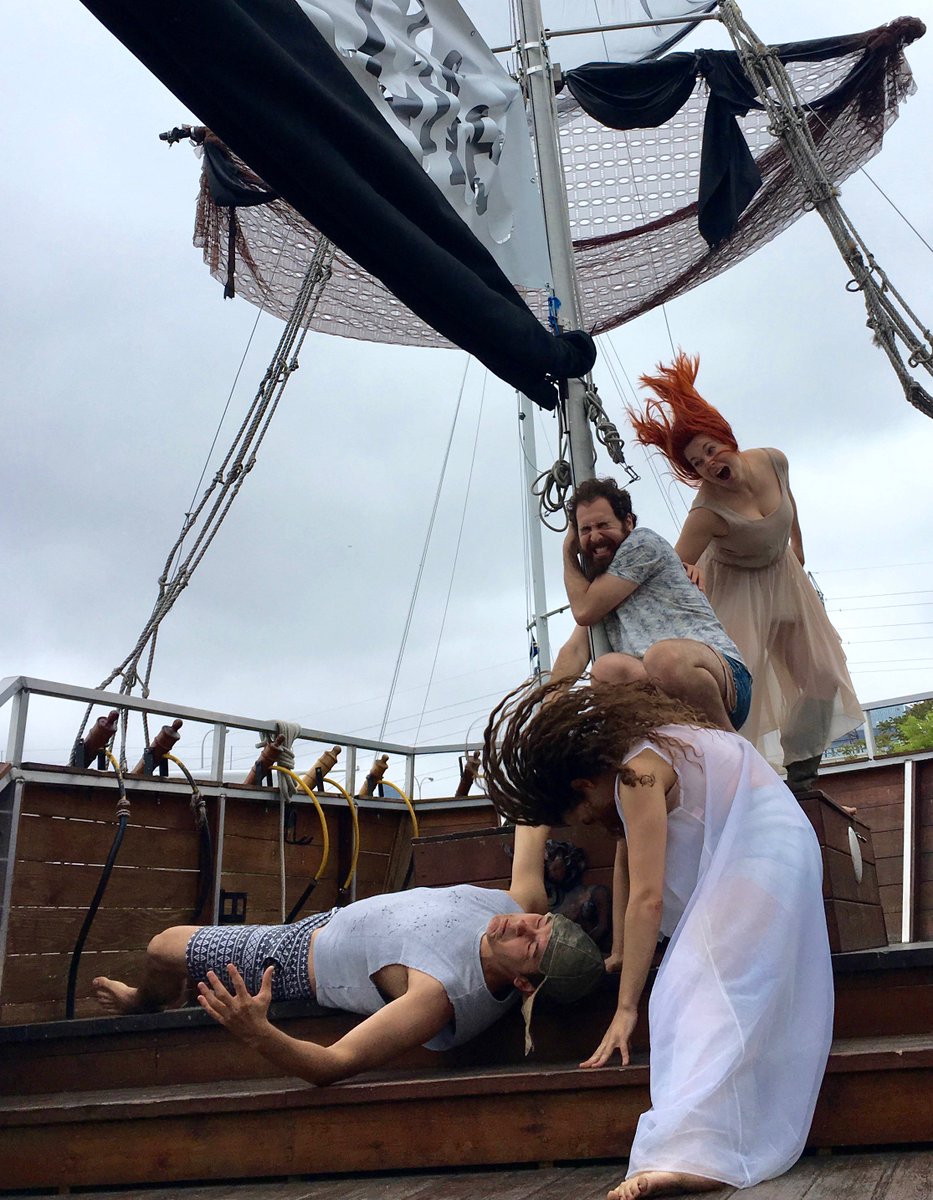 lifemorecowbell's tweet photo. #FringeTO A beautifully fierce, visceral, poetic contemporary theatre trip around #TorontoHarbour in @americanorth #Flooded, departing from @PirateLifeTO till July 15. #FringeFemmeTO https://t.co/5Y9ED6qMqP … https://t.co/YUONGTb7jQ