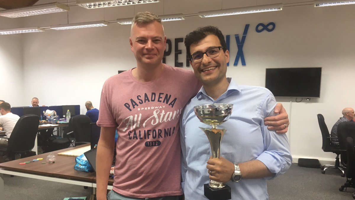 operatix1's tweet image. John well deserves the trophy of Performance of the week! He is always extremely focused in getting the results and has an excellent work ethic. It’s great to have you in the team, John!  #performanceoftheweek