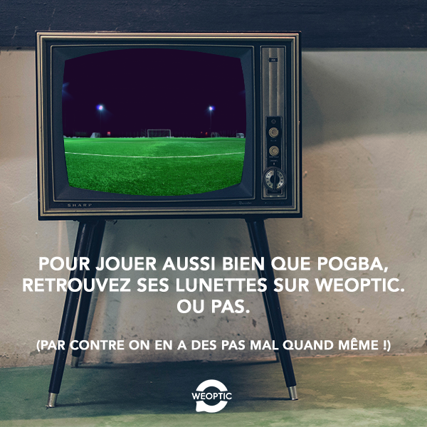 WeOptic_fr's tweet photo. #WorldCupRussia2018 #Pogba #FranceUruguay #lunettes #WeOptic 👓😮😎🇫🇷 https://t.co/xodEFiTzdN