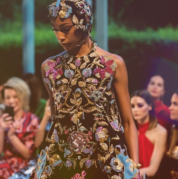 avant garde blue dress SS 2003 Runway Grey Blue Patchwork Zip Dress – Vintage Couture main image 0