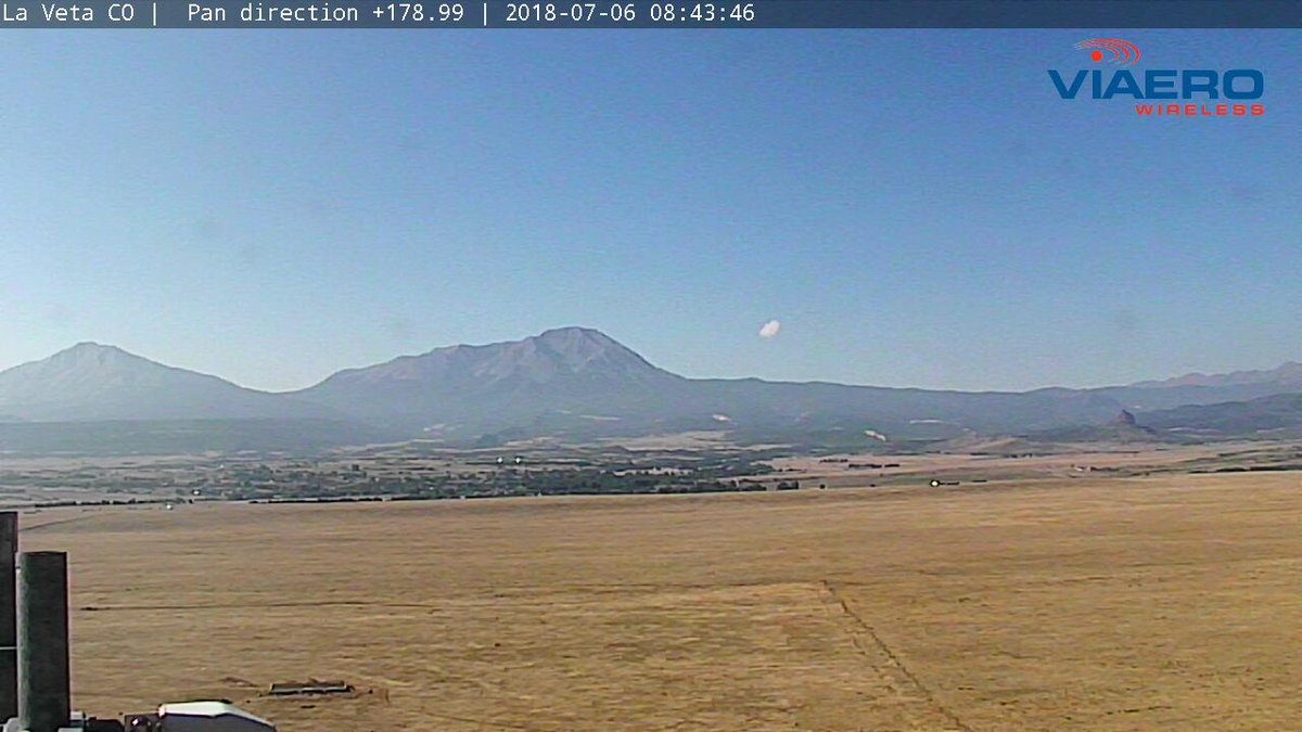 ViaeroWXCams's tweet photo. Still some smoke lingering on the #NorthSpringFire but #SouthSpringFire seems very calm. All that #rain last night sure helped! Keep track here: https://t.co/yQ8bWZ73yn #SpringFire #springcreekfire https://t.co/9P8vmKcmfI