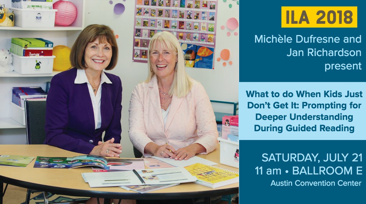 <a href="/MicheleDufresne/">Michele Dufresne</a> and @DrJanrichardson are presenting at #ILA18 in two short weeks!