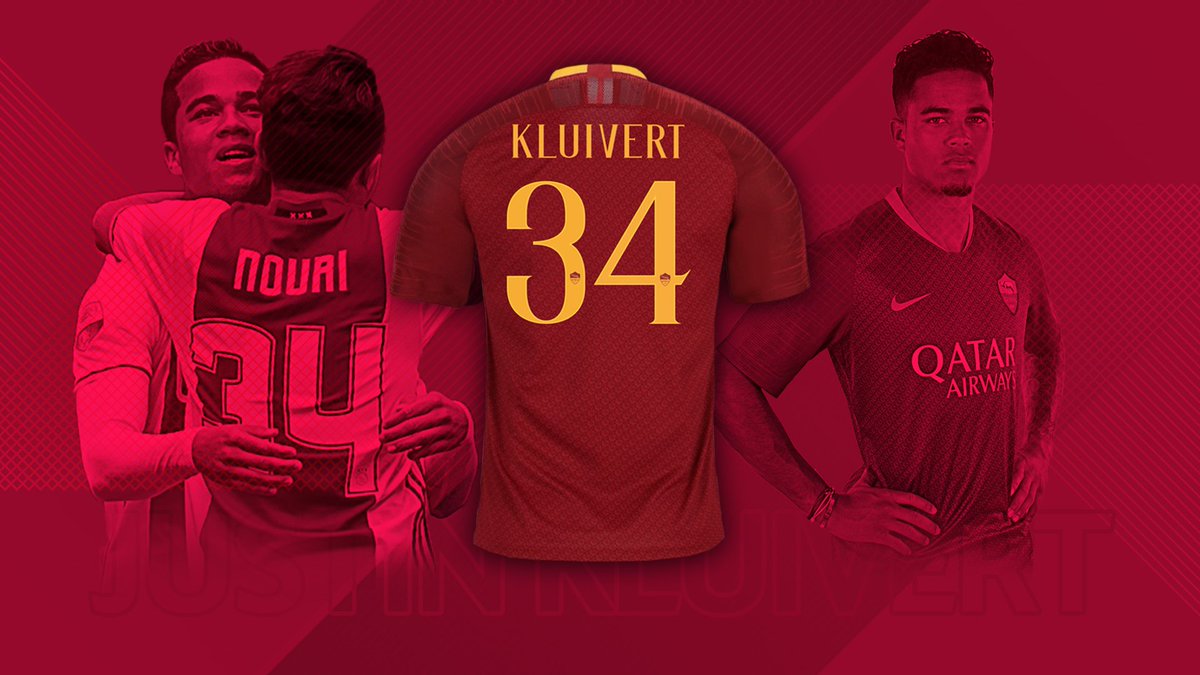 Calcio Serie A On Twitter Que Gran Gesto Justin Kluivert Lucira El Dorsal 34 En Honor A Su Amigo Nouri
