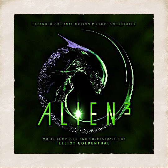 Outside. Sunlounger. Million degree heat. Listening to this bad boy. All the while, my next door neighbors’ builders are hammering and banging like demons. It’s like an even *more* enhanced soundtrack 🕶👍🏻#Alien3ExpandedSoundtrack #ElliotGoldenthal