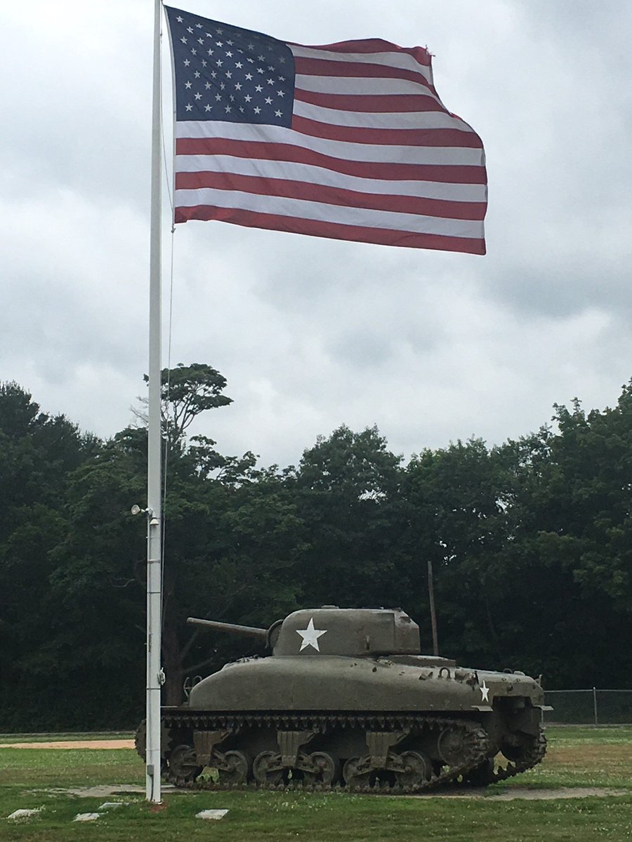 doyleinsurance1's tweet photo. #PattonPark #M4Sherman #OldBloodandGuts #Bandito #HamiltonMA #GodBlessAmerica "Live for something rather than die for nothing" General George Patton Jr. https://t.co/wkZ2VH5o7T