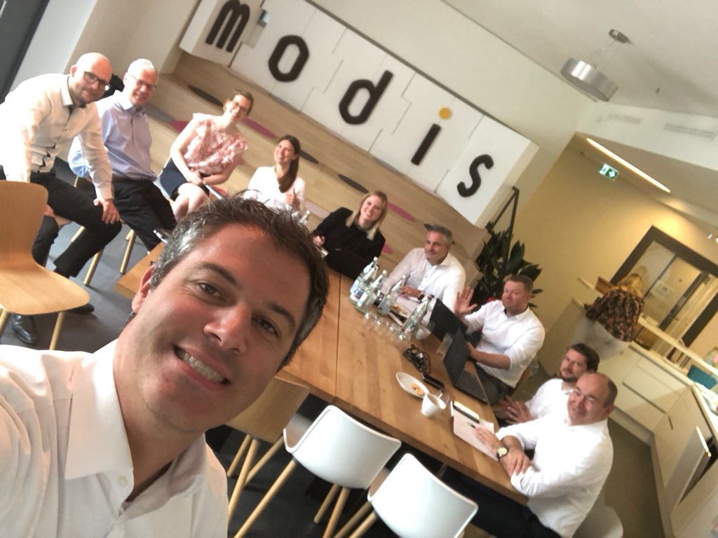 Well, there is nothing more to add than: <a href="/ModisDE/">Modis Deutschland</a> IT you rock! Thanks for sharing your HR updates (<a href="/MartinaTill/">Martina Till</a>), Innovation and movement strategy with me. And thanks to <a href="/MarcusHaase/">Marcus Haase</a> for taking the picture and being the NPS ambassador! 

#LisaC1M @AdeccoWaytoWork