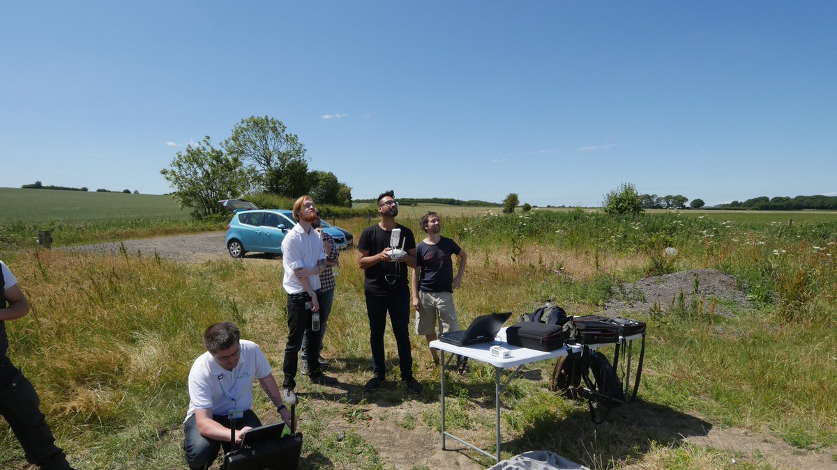 heliguydotcom's tweet photo. We've been out in the field with the team from Accelerated Dynamics to check out their drone swarm technology. 

Check out some of the pictures from the site.

#drone #droneswarm #dji #3dmapping #inspection https://t.co/VsAmOri8BH
