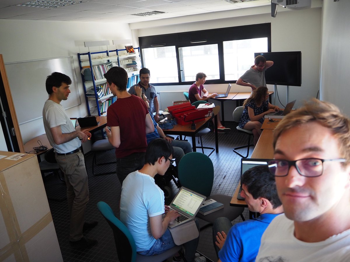 NicolasRagot2's tweet image. End of the 1st &quot;#ADAPTproject Boot Camp coding&quot; session @upjv ! One week of intensive and productive works in a warm and friendly atmosphere. Thanks @GroupeESIGELEC, @INSA_Rennes,  @ucl, @upjv, @UniKent for your participation! @Channel_Manche, @upjv.