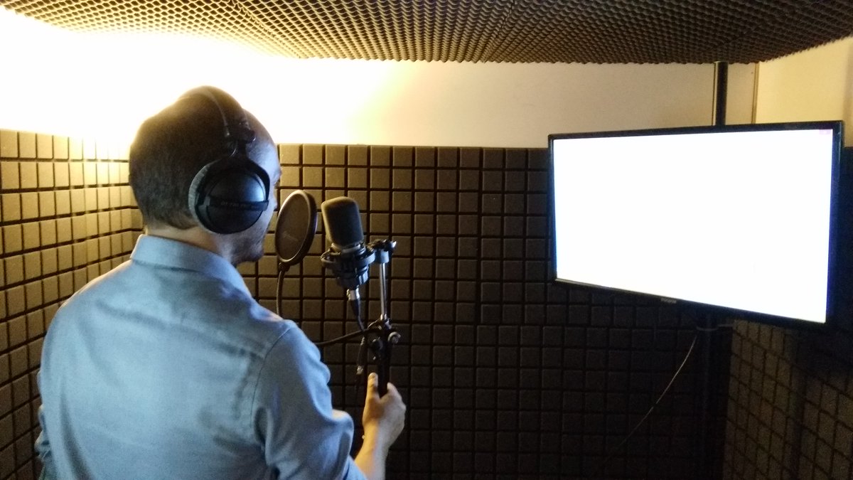 YourWordStore's tweet photo. Silence, ça tourne! On enregistre des voix off dans notre studio! ✌️🙂
@YourWordStore @LCISocialMedia https://t.co/ZojLDlEdJr