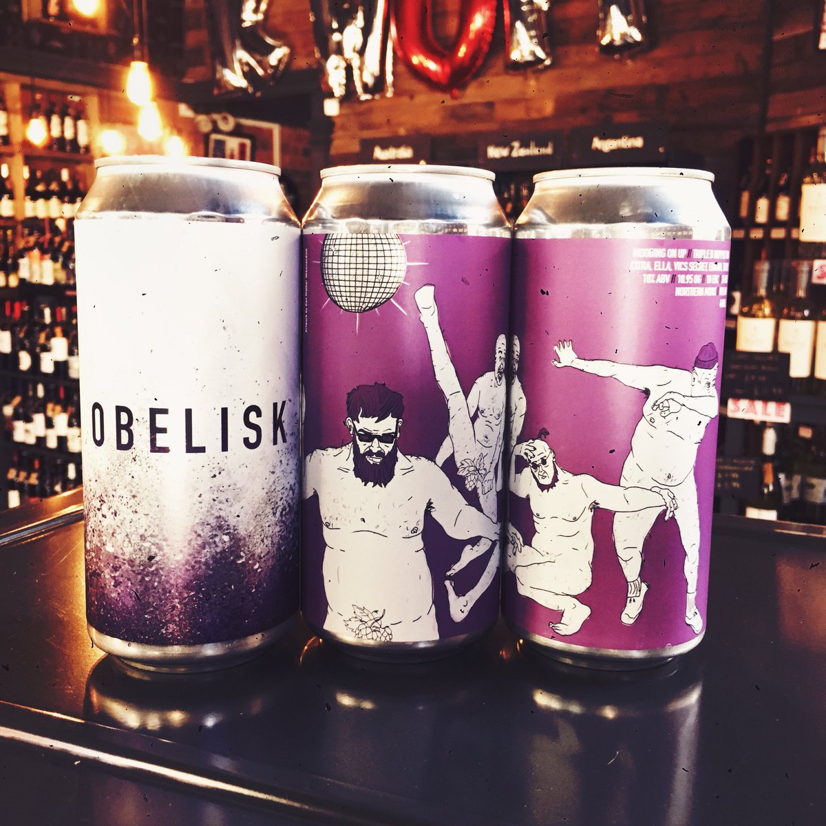 KwoffBeer's tweet photo. Obelisk ipa and I like to moob it triple hopped tipa by @NMBCo woah. Seriously good beer. Xo https://t.co/KxaQ6bfHwg
