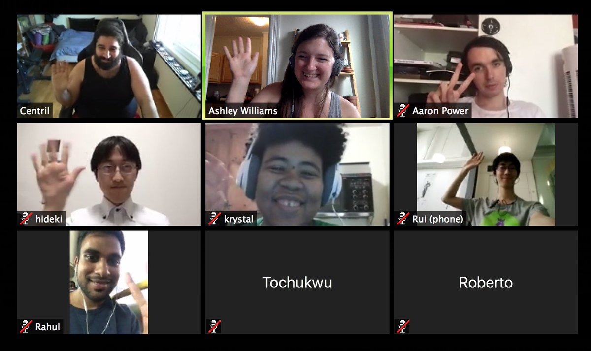 ag_dubs's tweet photo. just got off our #rustreach call! thanks so much to @etareduced for talking to us about the 2018 @rustlang edition, RFCs, type theory, and more! https://t.co/s5vOQGUph7