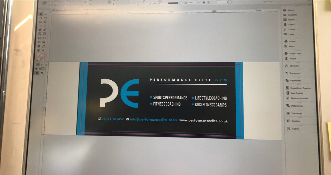 PartnersfPrint's tweet image. @performanceelitegym signage done on aluminium composite board. From concept to completion. 
1800mm x 800mm. 
•
•
#Design #Print #Display #Reigate #Surrey  #Leaflets #Popup #Exhibition #Largeformat #Posters #Businessstationery #Businesscards #Wallgraphics #Bigprints