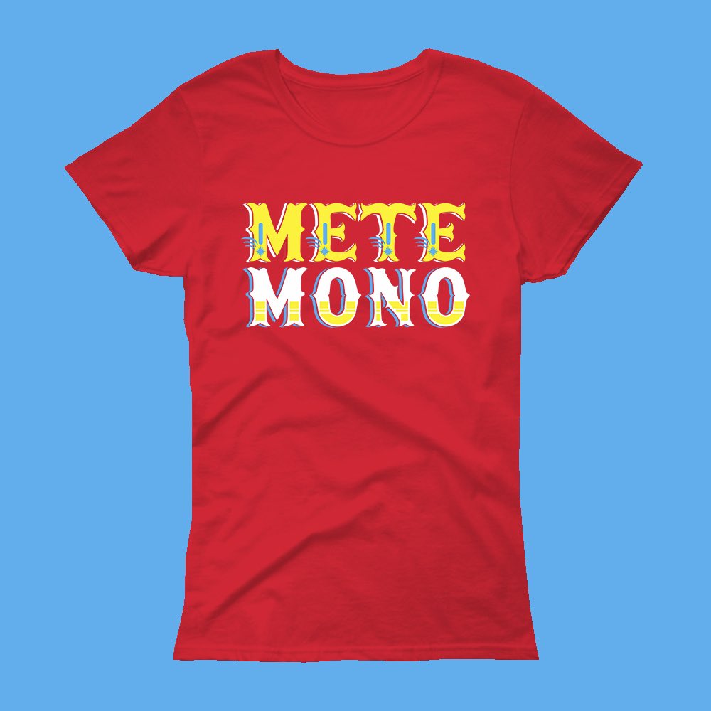 todomono's tweet photo. Tu lo pediste! Nuestra colección #EstereoTypo disponible en horma para chicas. Nuevas referencias! Píllalas en nuestras tiendas @tiendamono (Cra 51 # 76-96) y #ExpresoTodomono (CC. Buenavista 2 -segundo piso-) #coleta #metemono #pupi #careverga #tshirt #barranquilla #todomono https://t.co/07roAfNZaY