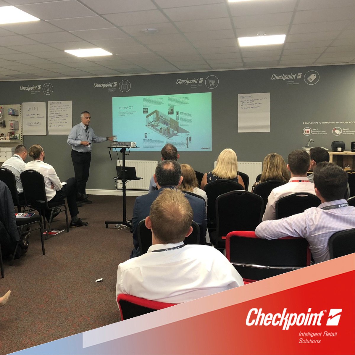 CheckptUK's tweet image. We were delighted to host the @ECRShrinkGroup's #RFID Workshop this week, where 15 retailers came together to discuss the use of the technology and learn how they can build a compelling business case for the deployment of RFID in their businesses. #retailtech