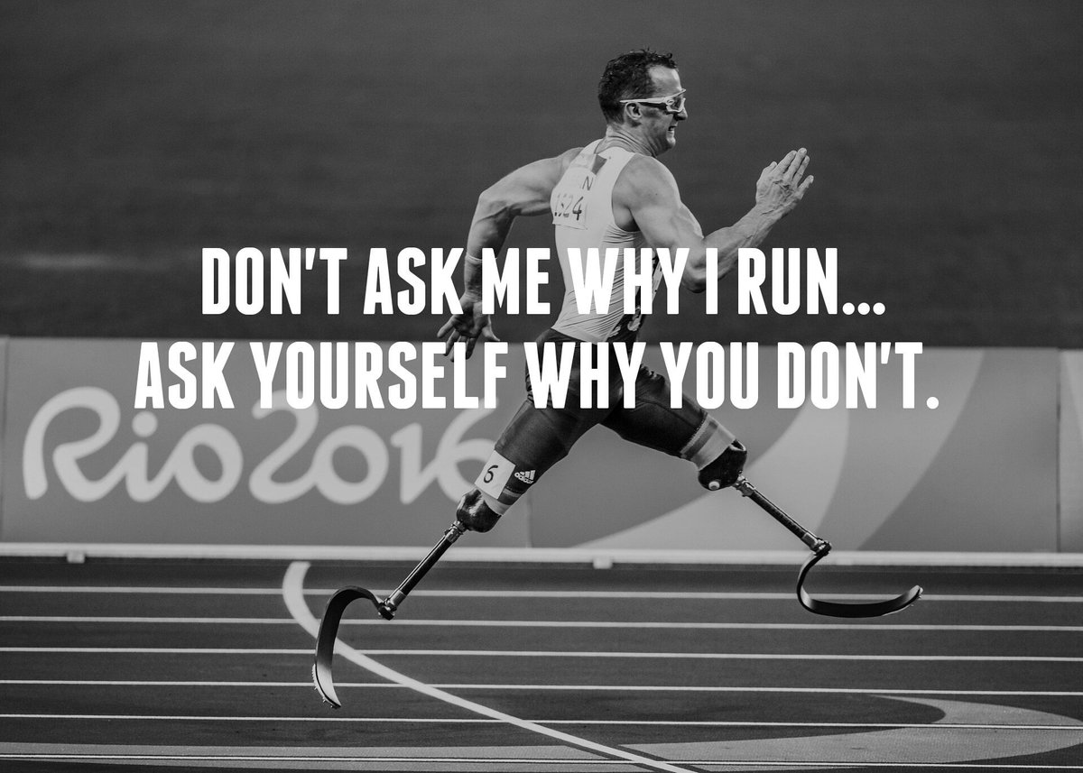Runnerslight's tweet image. Everyone has a reason what's yours? 
#26point2  #marathontraining 

bit.ly/2zg6hCG