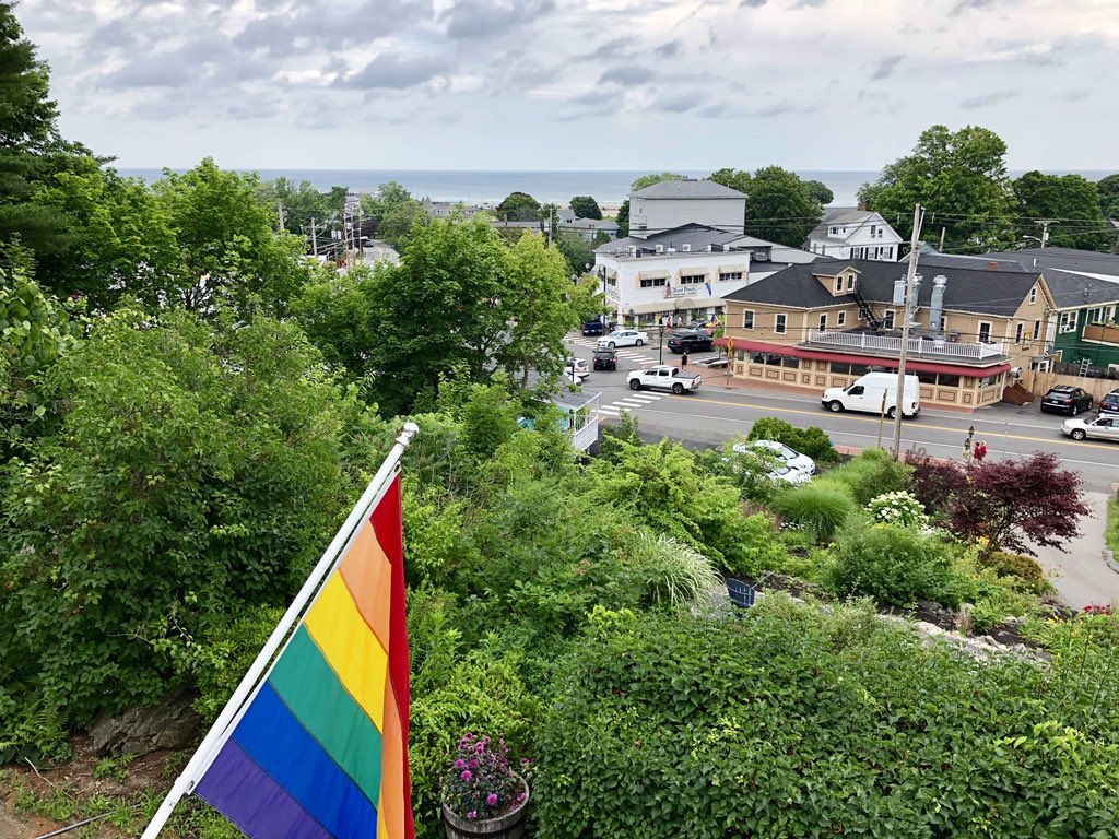 Well hello Ogunquit, Maine...we’ve missed you! No better view than from #2VillageSquare front porch