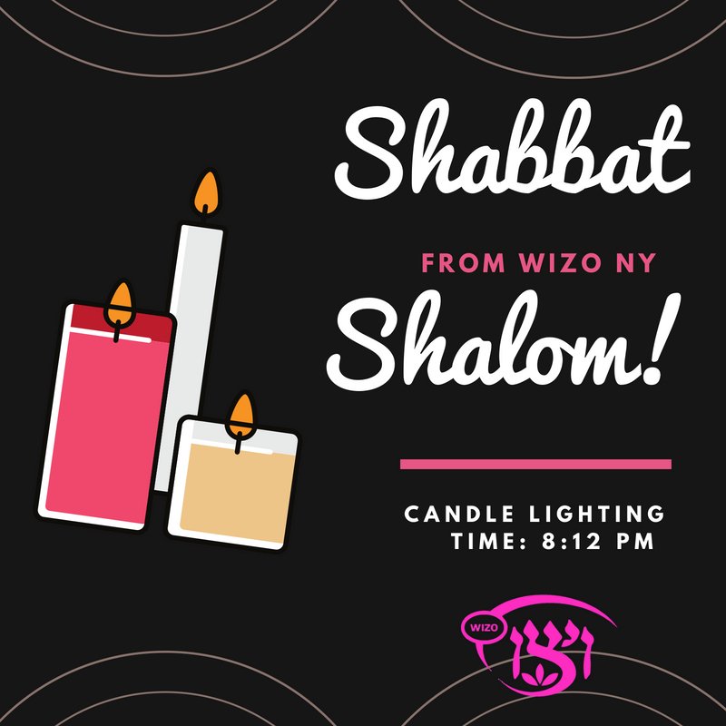 Shabbat shalom from all of us at WIZO NY!
