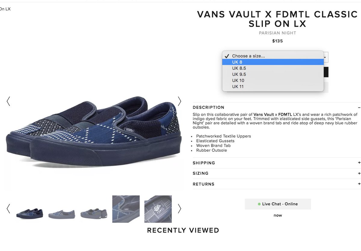 vans vault fdmtl