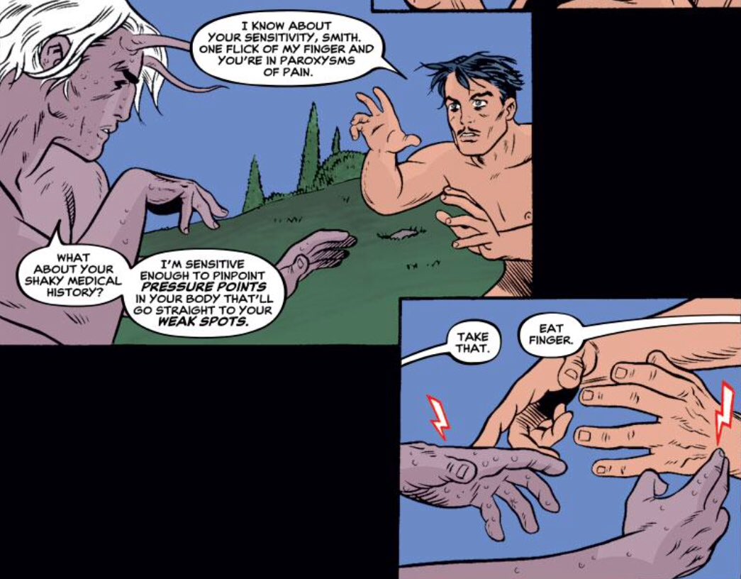 Comic Book Fighting Nude - Sam Burnstein on Twitter: \