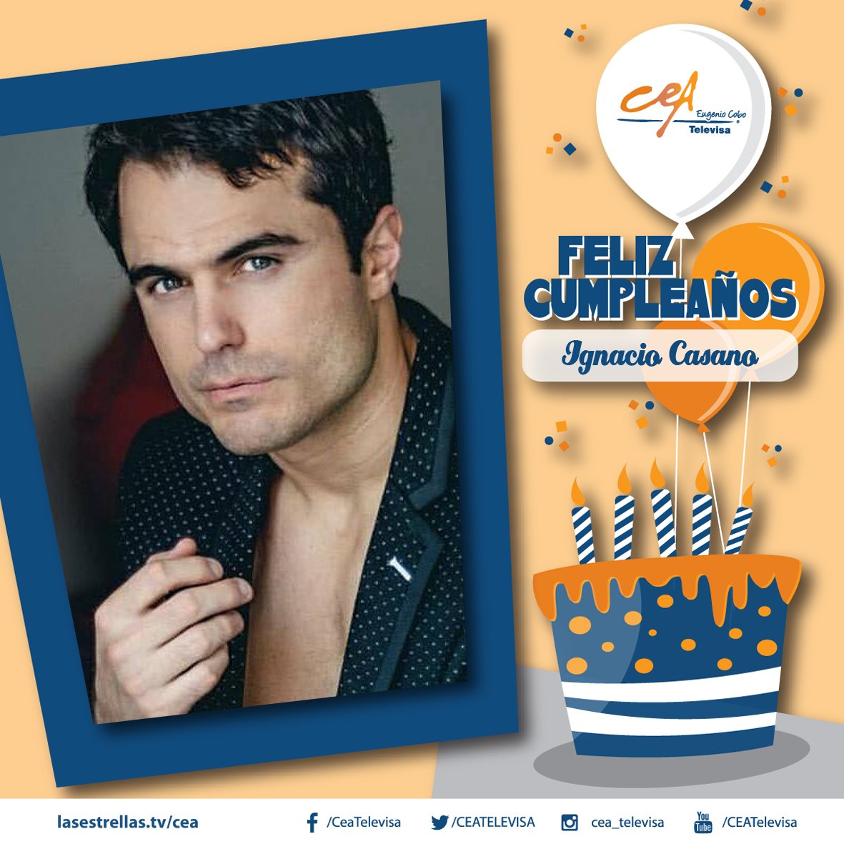 CeaTelevisa's tweet photo. ¡Muchas Felicidades a nuestro egresado @nashcasan hoy en su cumpleaños le deseamos lo mejor! #TalentoCEA #LasEstrellasNacenEnElCEA #felizcumpleaños #HBD https://t.co/GNdNyAQJW7