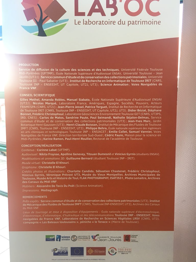 poirier_julie's tweet photo. Inaug #labOc : un module sur le patrimoine du canal du midi. Et surtout une visite virtuelle surprenante :) https://t.co/2KKaTHLHUY