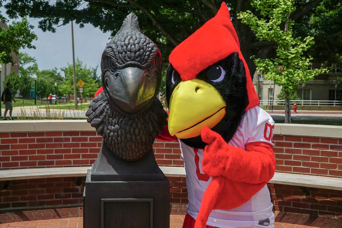 ReggieRedbird's tweet photo. Hey @BradleyKaboom, from our beloved statue to yours... #GetWellSoonLydia https://t.co/32xrlIQjw3