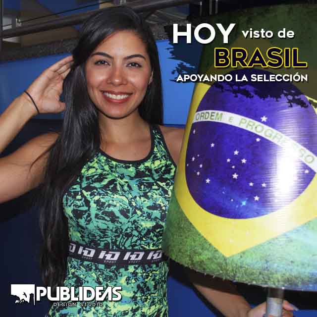 PublideasP's tweet photo. Vamos #Brasil #EstamosEnRusia2018 la pasión por el #Fútbol 
#Marketing
#HDSportWear
#LoSaludableSeVive
#PuntoFijo
#Publicidad
#Venezuela
#Aruba https://t.co/4BdcTBHIuM