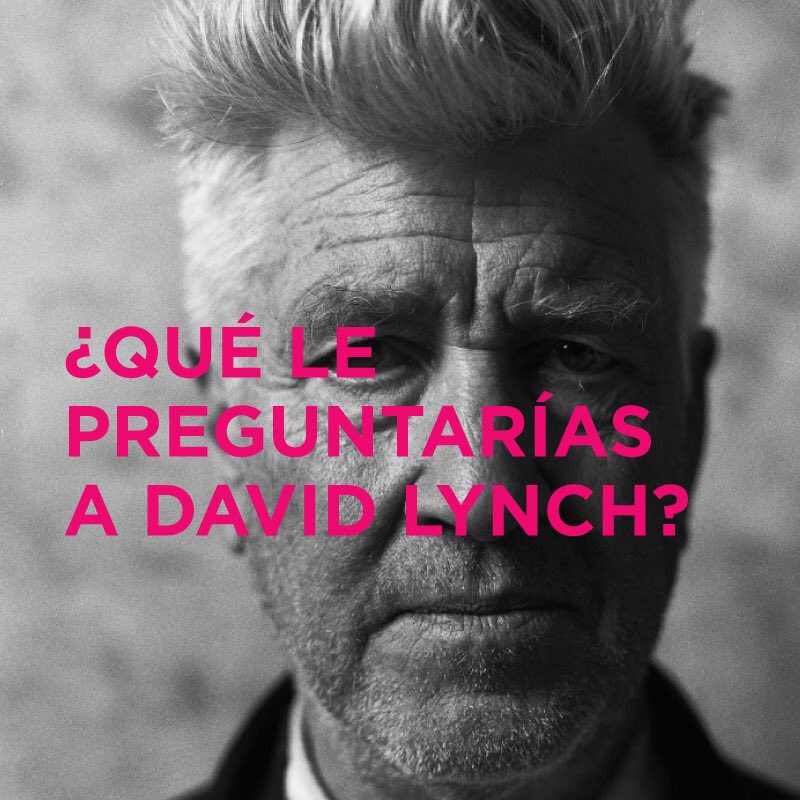 Hoy tendremos la videoconferencia de David Lynch hablando de creatividad y meditación transcendental. Envía tu pregunta usando #CMCMLynch