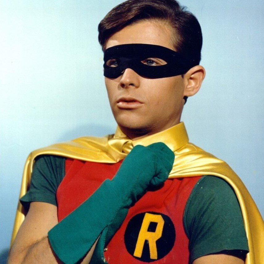 Wishing a happy birthday to Burt Ward, iconic co-star of the \60s Batman tv show. 